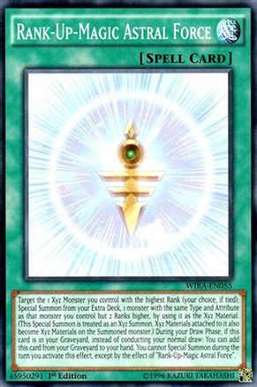 Image of Rank-Up-Magic Astral Force (WIRA-EN055) - Wing Raiders 1st Edition