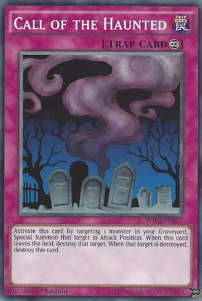 Image of Call of the Haunted (WIRA-EN057) - Wing Raiders 1st Edition