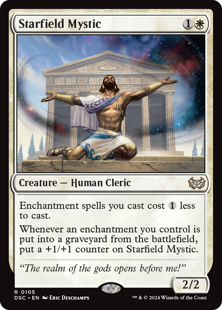 Image of Starfield Mystic (DSC-105) - Duskmourn: House of Horror Commander