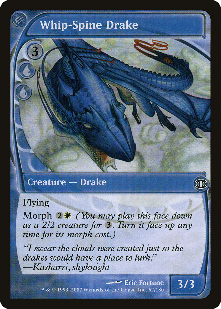 Image of Whip-Spine Drake (FUT-062) - Future Sight Foil
