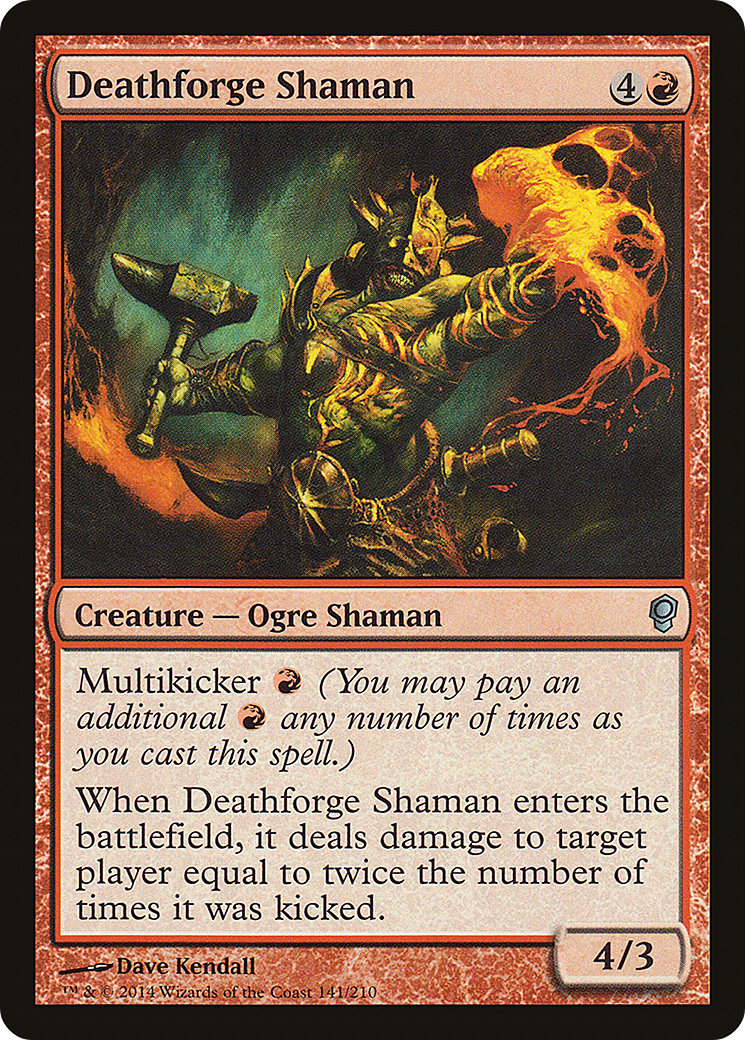 Image of Deathforge Shaman (CNS-141) - Conspiracy Foil