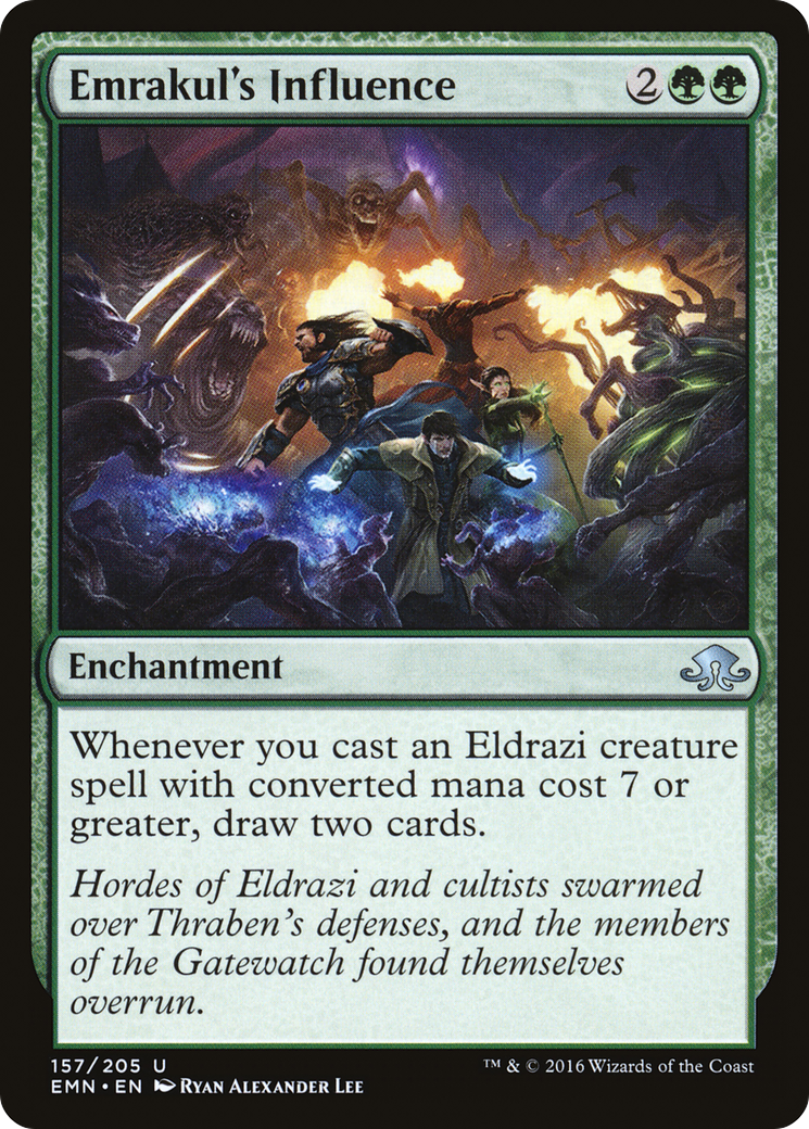Image of Emrakul's Influence (EMN-157) - Eldritch Moon