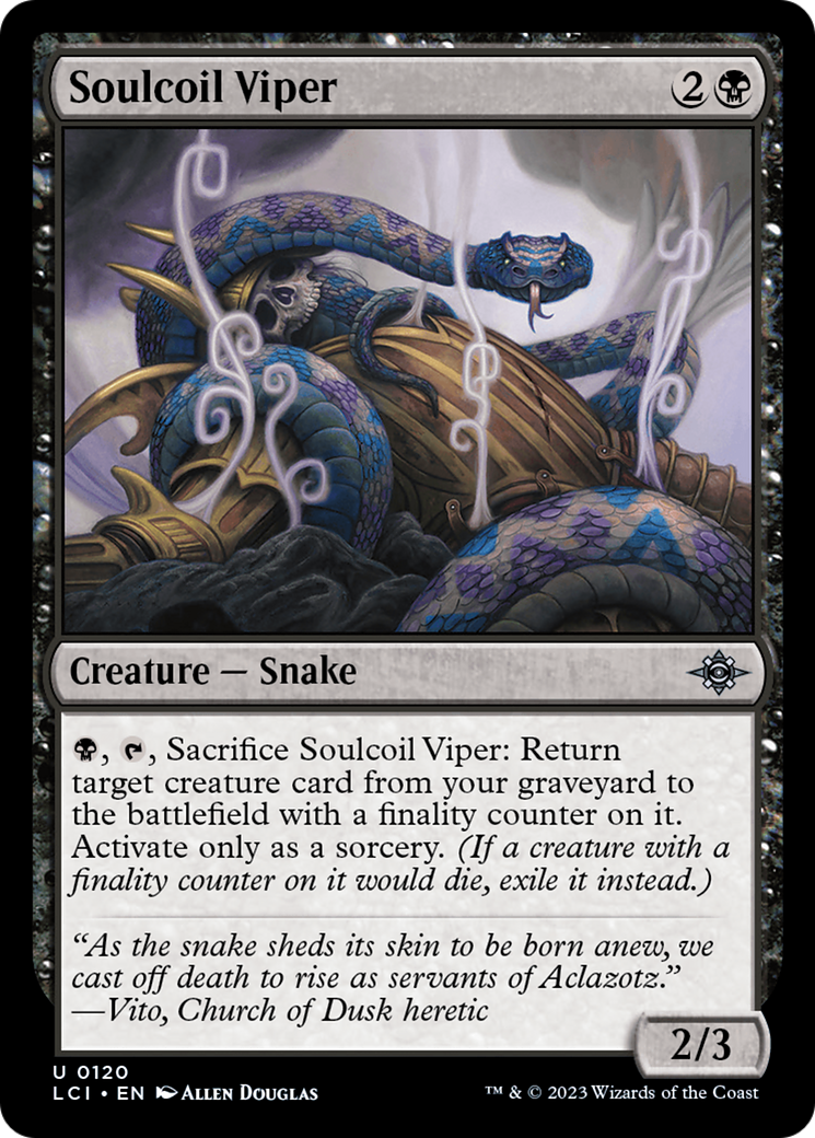Image of Soulcoil Viper (LCI-120) - The Lost Caverns of Ixalan