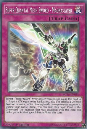 Image of Super Quantal Mech Sword - Magnaslayer (WIRA-EN039) - Wing Raiders 1st Edition