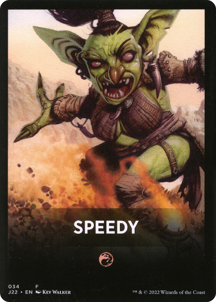 Image of Speedy (FJ22-034) - Jumpstart 2022 Front Cards