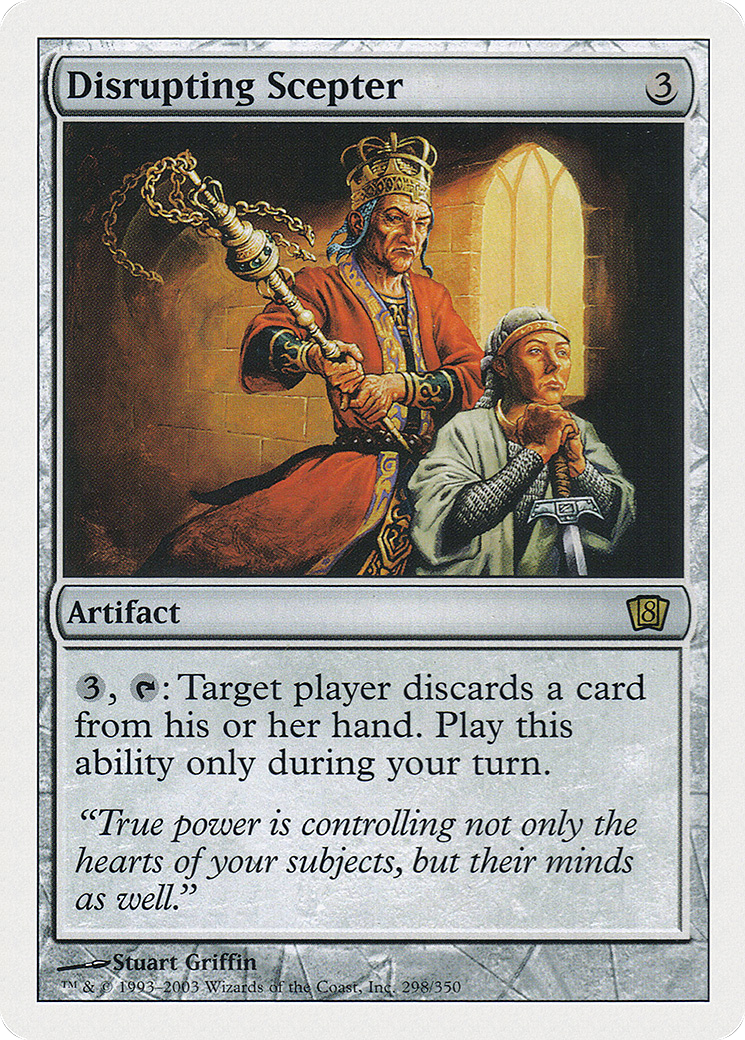 Image of Disrupting Scepter (8ED-298) - 8th Edition