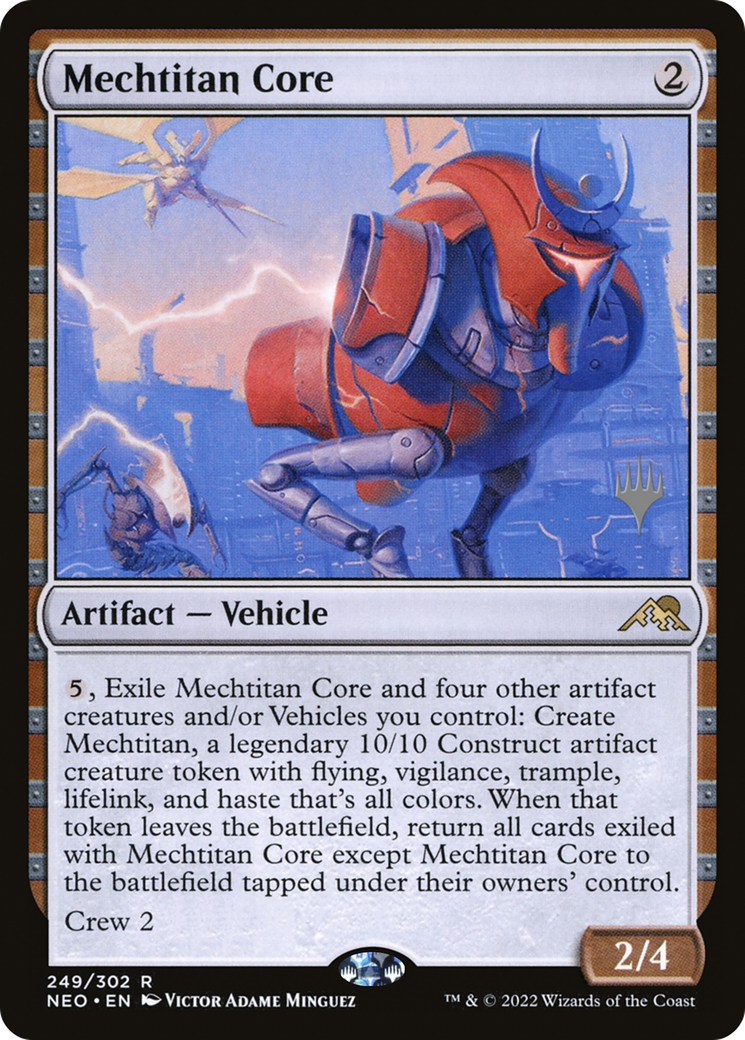 Image of Mechtitan Core (PPNEO-249) - Kamigawa: Neon Dynasty Promos