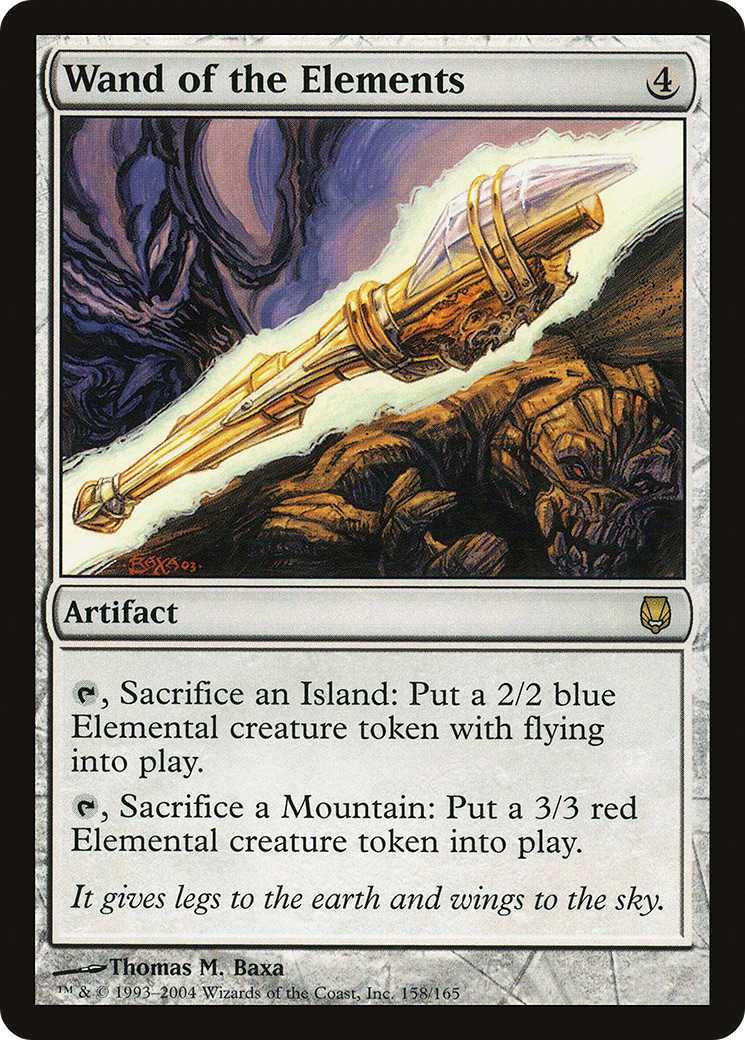 Image of Wand of the Elements (DST-158) - Darksteel