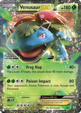 Image of Venusaur EX 001/83  - Holofoil Generations - Ultra Rare