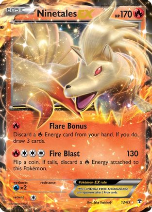 Image of Ninetales EX 013/83  - Holofoil Generations - Ultra Rare