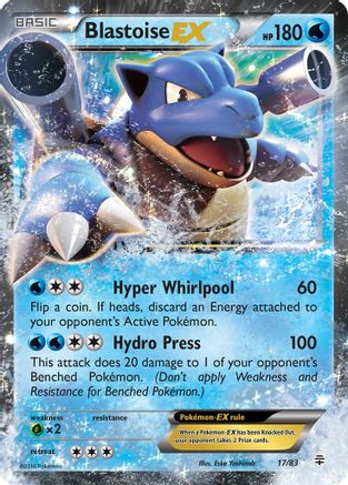 Image of Blastoise EX 017/83  - Holofoil Generations - Ultra Rare