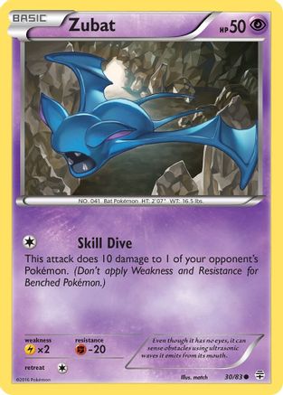 Image of Zubat 030/83  Generations - Common