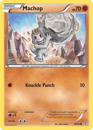Image of Machop 040/83  Generations - Common