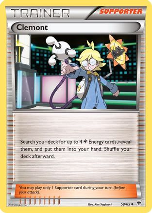 Image of Clemont 059/83  Generations - Uncommon