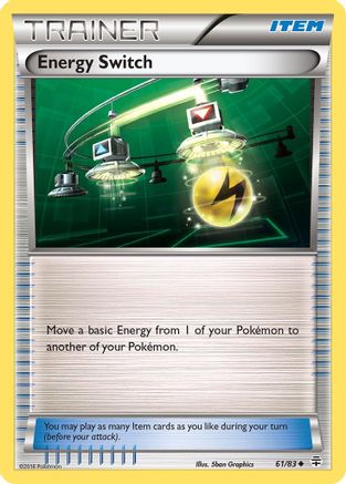 Image of Energy Switch 061/83  Generations - Uncommon