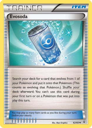 Image of Evosoda 062/83  Generations - Uncommon