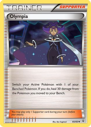 Image of Olympia 066/83  - Reverse Holofoil Generations - Uncommon