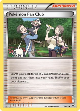 Image of Pokemon Fan Club 069/83  - Reverse Holofoil Generations - Uncommon