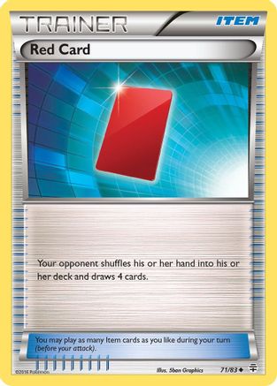 Image of Red Card 071/83  - Reverse Holofoil Generations - Uncommon