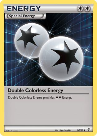 Image of Double Colorless Energy 074/83  Generations - Uncommon