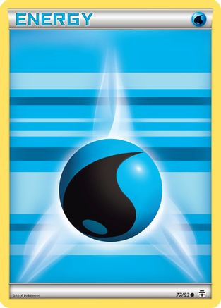 Image of Water Energy 077/83  - Reverse Holofoil Generations - Common