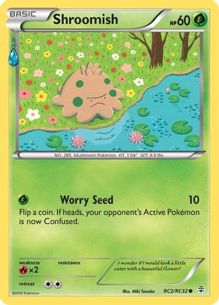 Image of Shroomish RC2/RC32  Generations Radiant Collection - Common