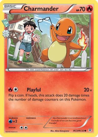 Image of Charmander RC3/RC32  Generations Radiant Collection - Common