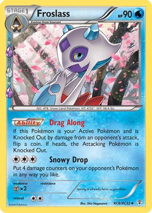 Image of Froslass RC8/RC32  - Holofoil Generations Radiant Collection - Uncommon