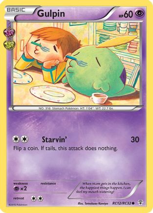 Image of Gulpin RC12/RC32  Generations Radiant Collection - Common