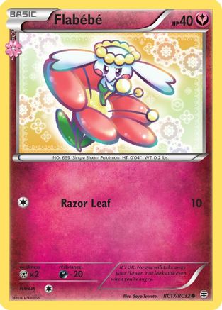 Image of Flabebe RC17/RC32  Generations Radiant Collection - Common