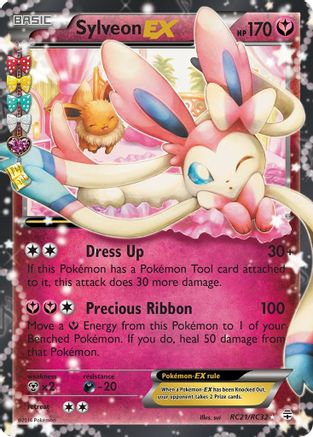 Image of Sylveon EX RC21/RC32  - Holofoil Generations Radiant Collection - Ultra Rare