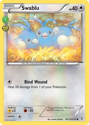 Image of Swablu RC23/RC32  Generations Radiant Collection - Common