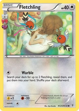 Image of Fletchling RC25/RC32  Generations Radiant Collection - Common