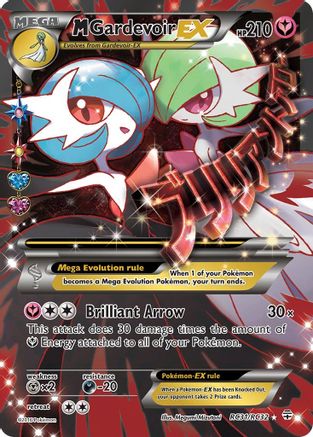 Image of M Gardevoir EX (Full Art) RC31/RC32  - Holofoil Generations Radiant Collection - Ultra Rare