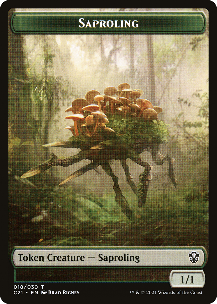 Image of Saproling (TC21-018) - Commander 2021 Tokens
