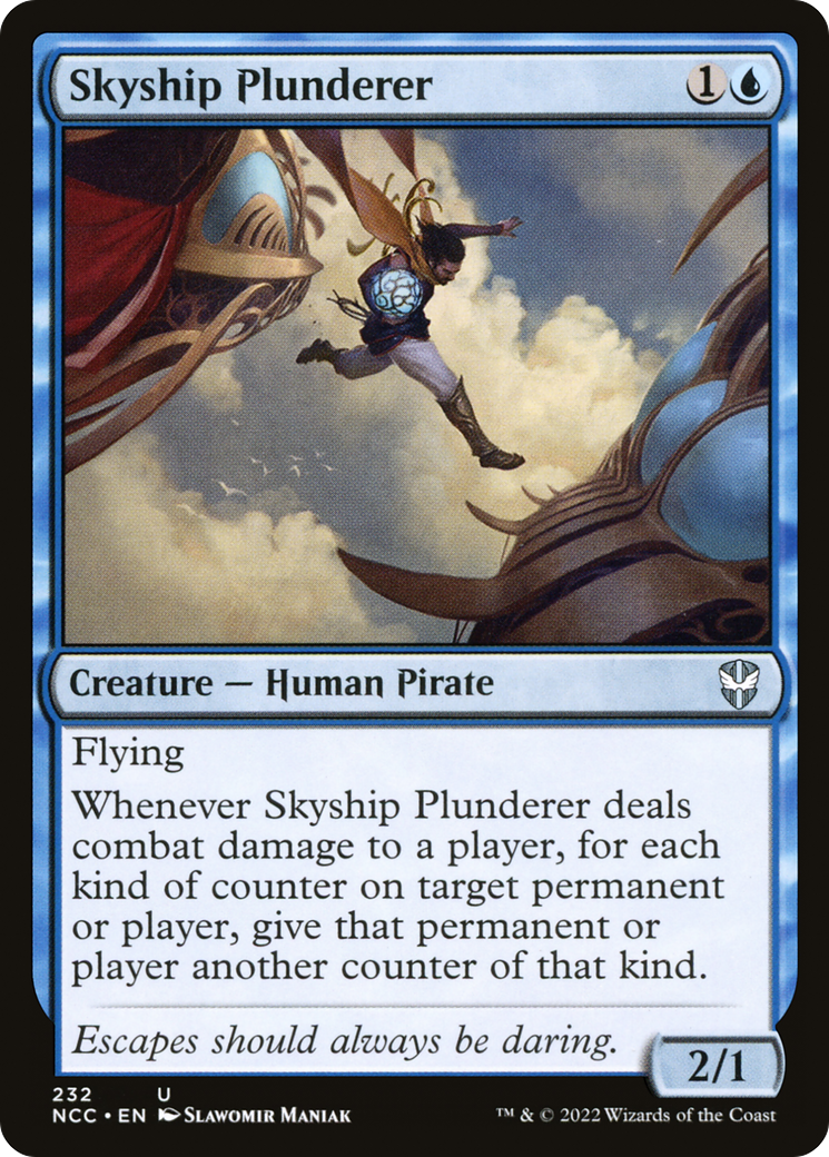 Image of Skyship Plunderer (NCC-232) - New Capenna Commander