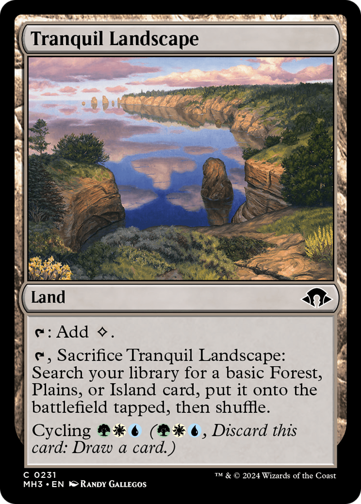Image of Tranquil Landscape (MH3-231) - Modern Horizons 3