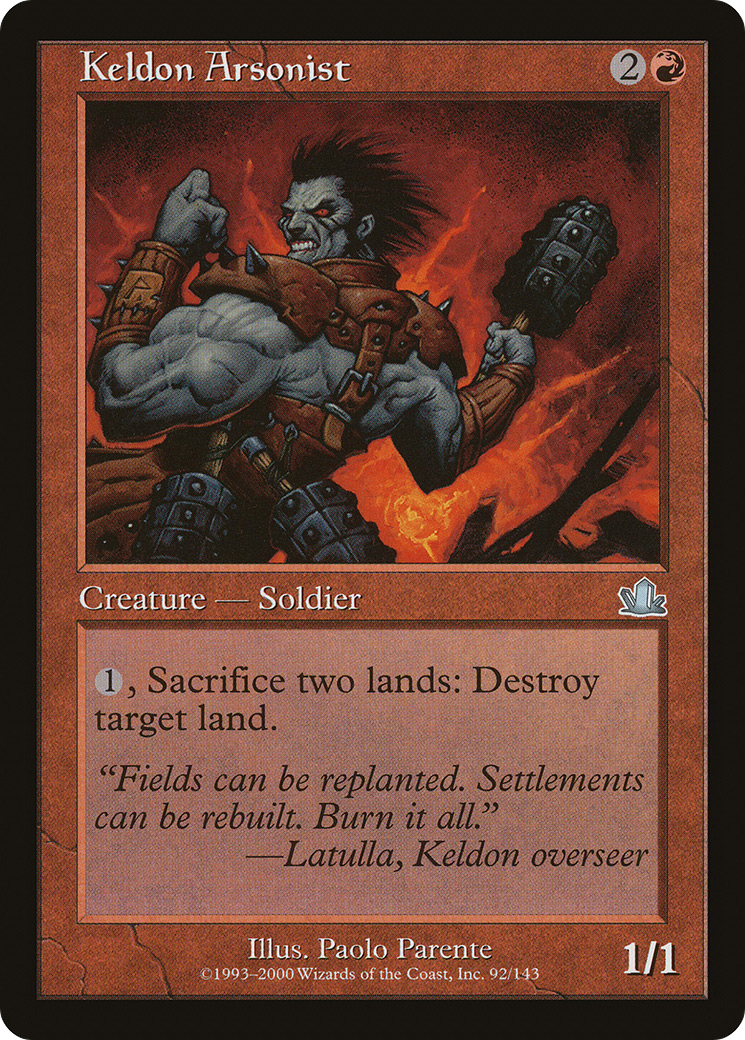 Image of Keldon Arsonist (PCY-092) - Prophecy Foil
