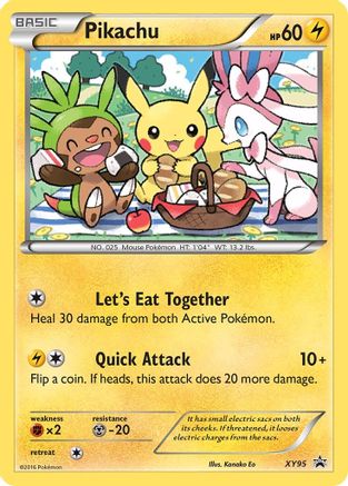 Image of Pikachu XY95  - Holofoil XY Promos - Promo