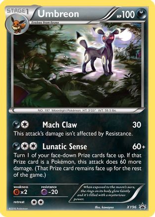 Image of Umbreon XY96  - Holofoil XY Promos - Promo