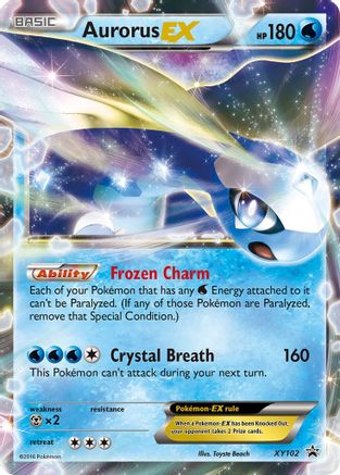 Image of Aurorus EX XY102  - Holofoil XY Promos - Promo
