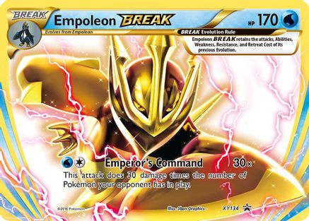 Image of Empoleon BREAK XY134  - Holofoil XY Promos - Promo