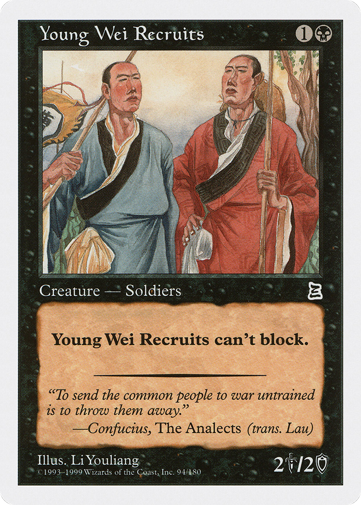 Image of Young Wei Recruits (PTK-094) - Portal Three Kingdoms