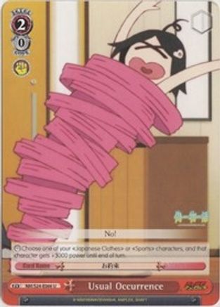 Image of Usual Occurrence (NM/S24-E066) - NISEMONOGATARI