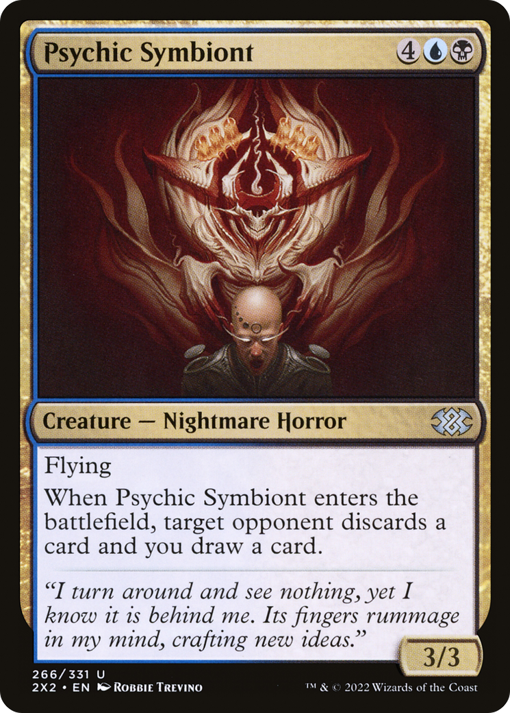 Image of Psychic Symbiont (2X2-266) - Double Masters 2022 Foil
