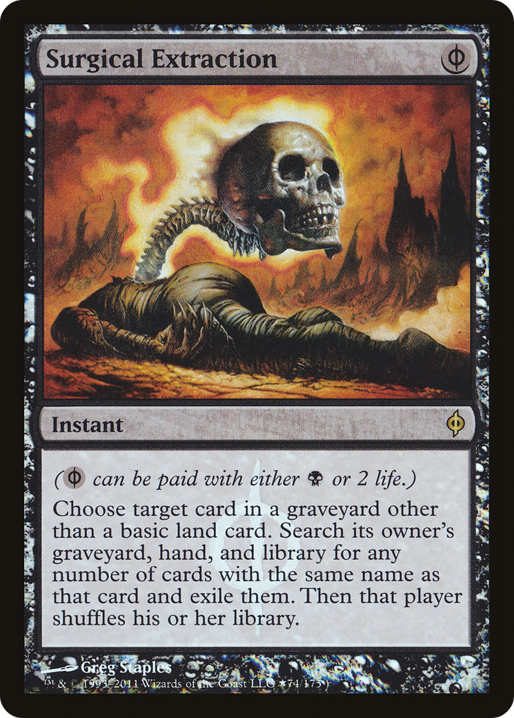 Image of Surgical Extraction (BABP-074) - New Phyrexia Promos Foil