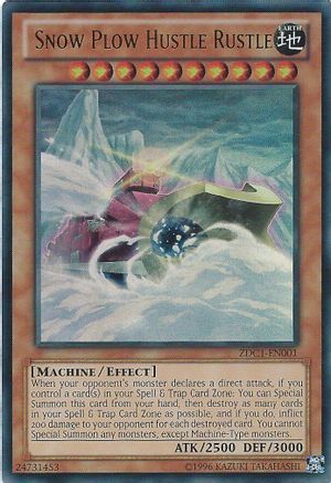 Image of Snow Plow Hustle Rustle (ZDC1-EN001) - Yu-Gi-Oh! ZEXAL World Duel Carnival Promos Unlimited