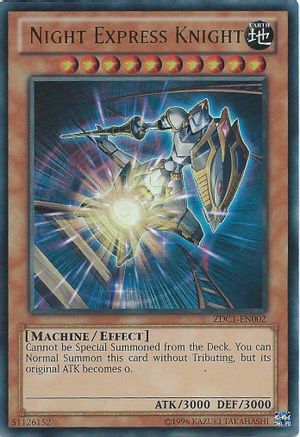 Image of Night Express Knight (ZDC1-EN002) - Yu-Gi-Oh! ZEXAL World Duel Carnival Promos Unlimited
