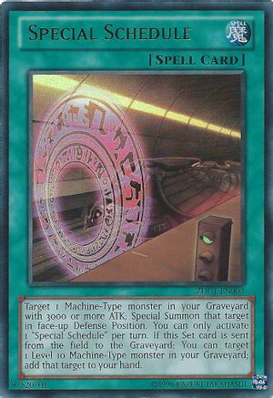 Image of Special Schedule (ZDC1-EN003) - Yu-Gi-Oh! ZEXAL World Duel Carnival Promos Unlimited