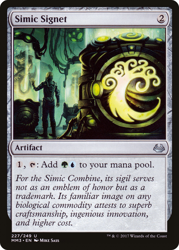 Image of Simic Signet (MM3-227) - Modern Masters 2017